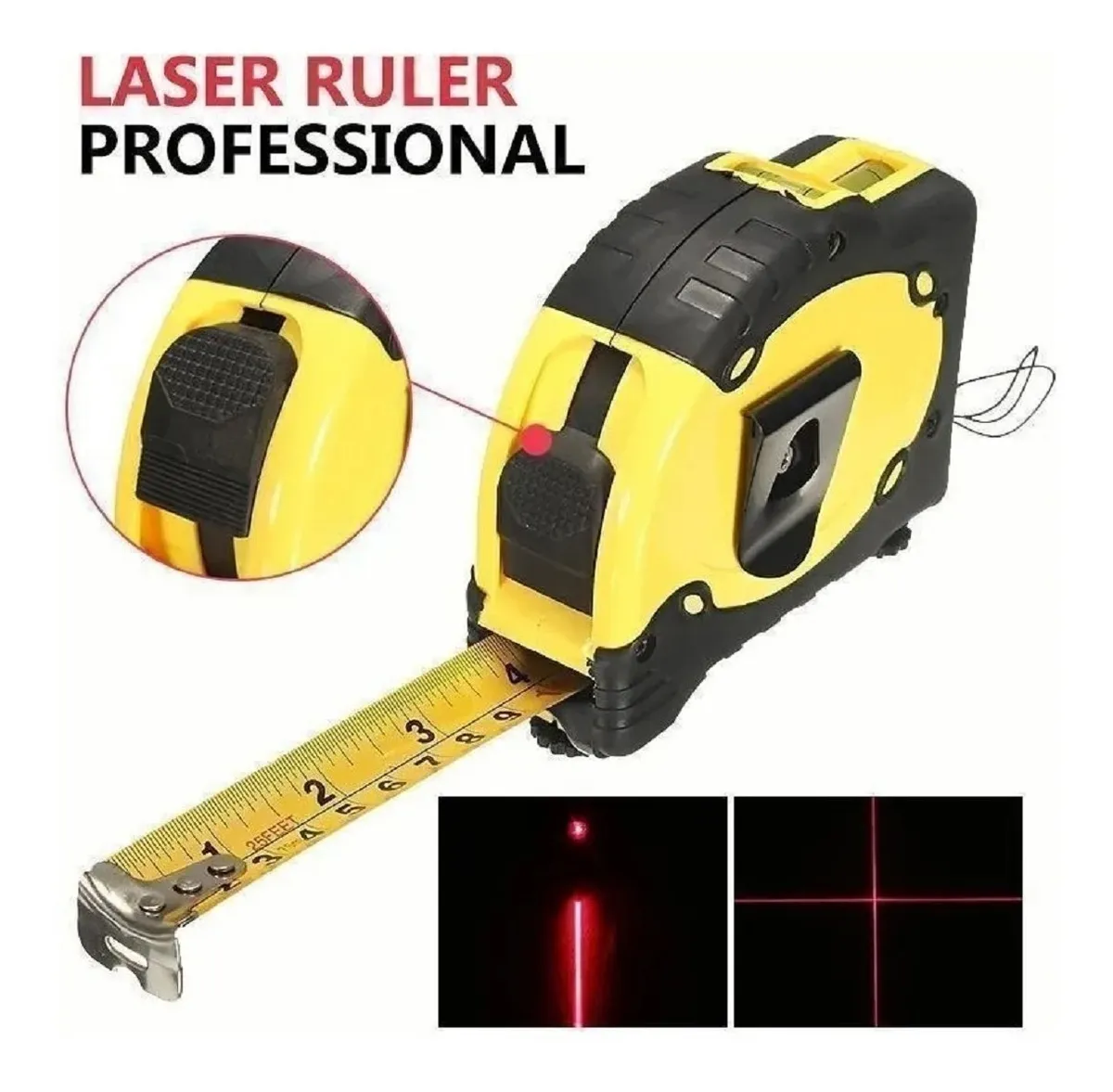 Cinta Métrica con Laser