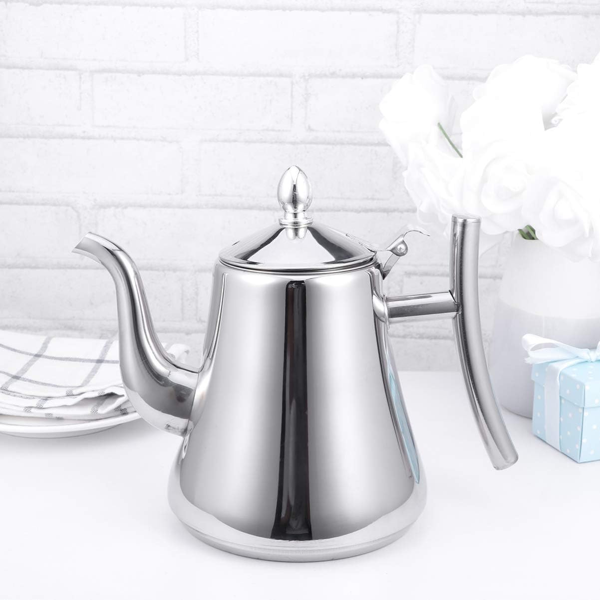Jarra 1.5L de Acero Inoxidable con filtro
