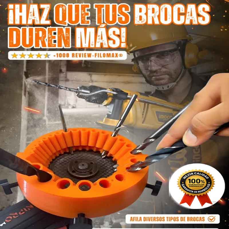 Afilador de Brocas Filomax