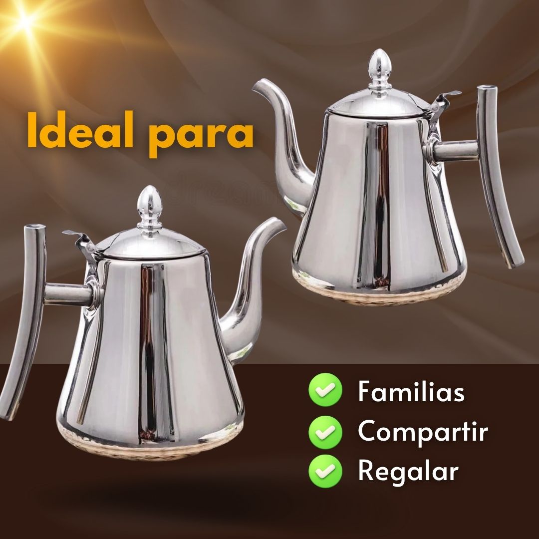 Jarra con Filtro de Acero Inoxidable 2L.