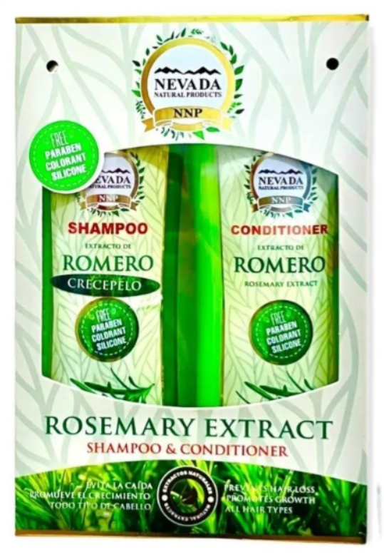 Pack de Shampoo  y Acondicionador de Romero 420ML
