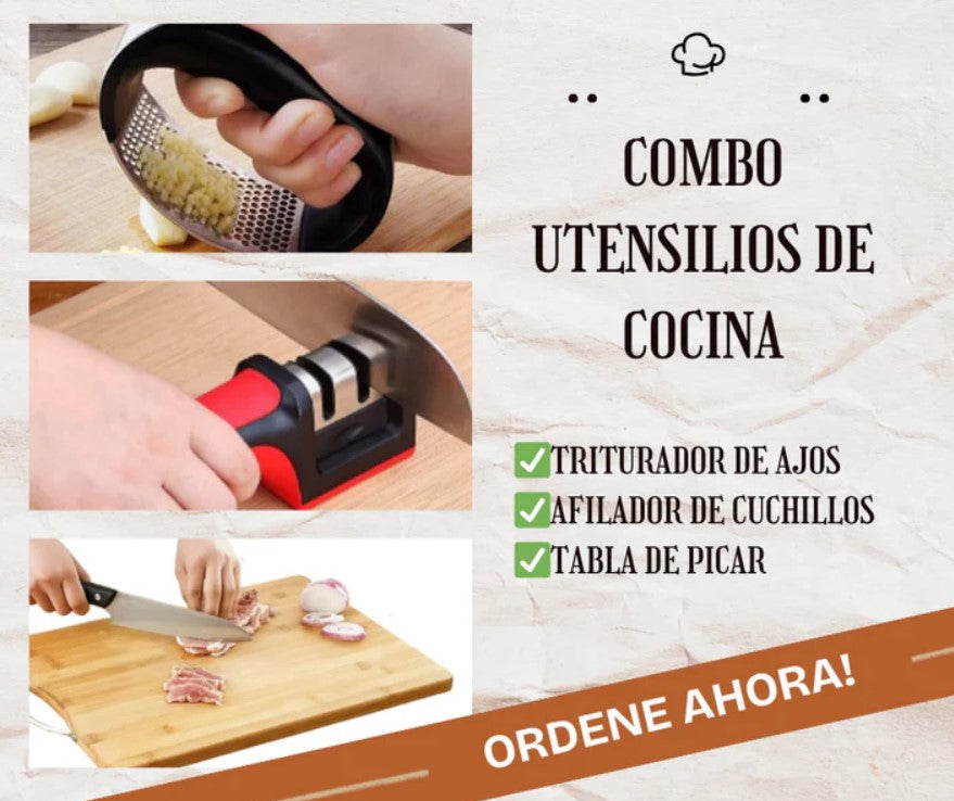 Combo Utensilios de Cocina