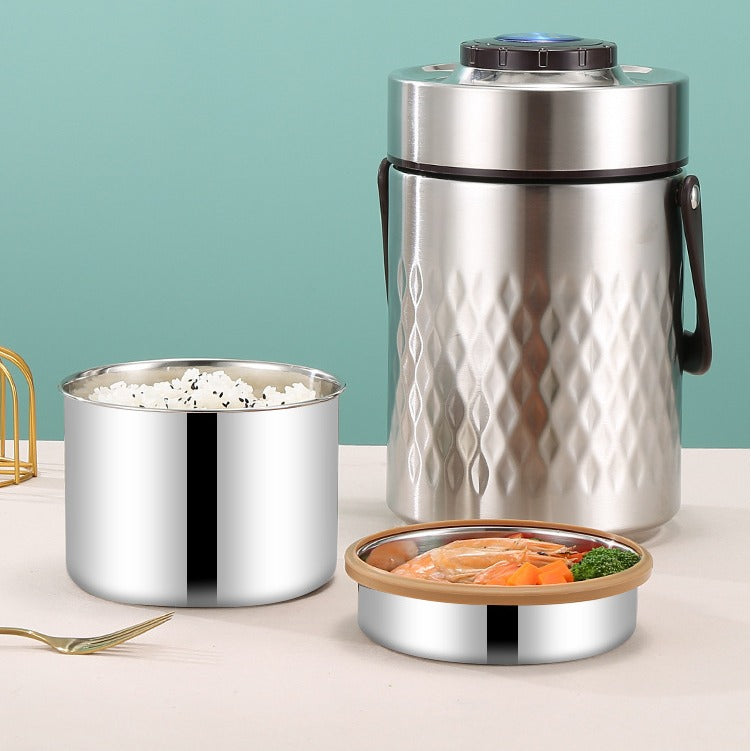 LONCHERA DE ACERO INOXIDABLE 1.6 L