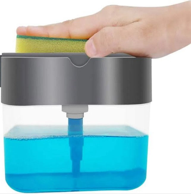 Dispensador para lavavajillas y Esponja